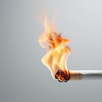 Photography of a Burning cigarette fire burning flame.