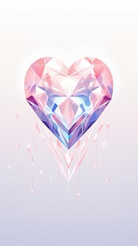Heart diamond gemstone jewelry backgrounds.