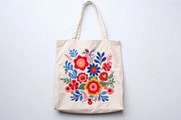 Shopping bag in embroidery style handbag pattern purse.