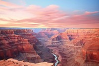 Grand canyon landscape view outdoors nature tranquility.