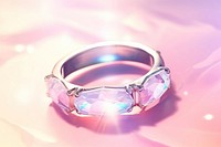 Ring Crystal gemstone quartz jewelry diamond crystal.
