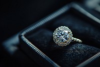 Ring diamond gemstone jewelry bling-bling.