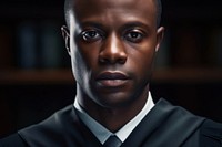 African american judge photography portrait adult. AI generated Image by rawpixel.