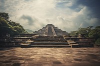 Mexico ancient pyramid land spirituality architecture.