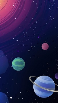  Galaxy astronomy universe planet. AI generated Image by rawpixel.