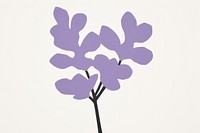 Lilac flower minimalist form plant creativity lavender.