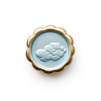Seal Wax Stamp cloud jewelry white background accessories.