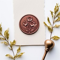Seal Wax Stamp flower bouquet plant confectionery creativity.