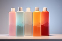 Shampoo product bottle refreshment laboratory.