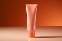 Tube of facial cleansing foam cosmetics sunscreen bottle.