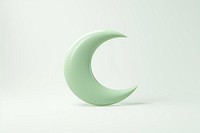 Crescent moon nature green astronomy.
