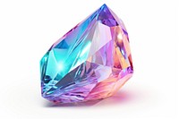 Opal iridescent gemstone crystal mineral.