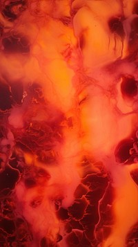 Warm color ink backgrounds lava red.