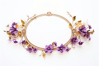 Necklace jewelry wreath flower.