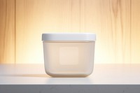 Food container packaging  studio shot lighting absence.