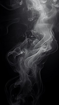 Photography of smoke monochrome motion black.