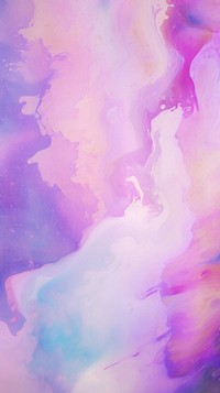 Pastel ink backgrounds painting purple.