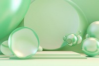 Fluid background green backgrounds sphere.