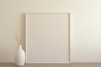 Simple frame  architecture vase wall.