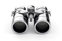 Chrome material binoculars.