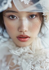 East Asian Wedding photography portrait fashion.