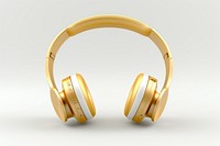 Headphones headphones gold headset.