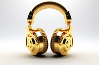 Headphones headphones headset gold.