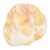 Autumn marble distort shape abstract paper white background.