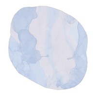 Blue marble distort shape white background accessories accessory.