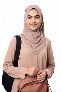 Young middle east woman smile portrait standing.