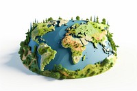 Earth map outdoors planet space. AI generated Image by rawpixel.