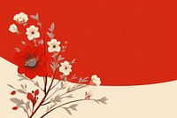  Chinese botanical celebration backgrounds pattern flower. AI generated Image by rawpixel.