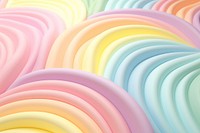 Pastel 3d rainbow dessert confectionery backgrounds.