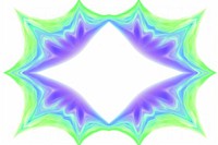 A holography line art frame backgrounds pattern purple.