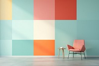  Abstract geometric seamless pattern chair wall architecture. AI generated Image by rawpixel.