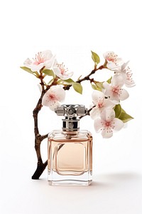 Tree branch perfume flower cosmetics.