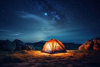 Camping tent landscape outdoors.