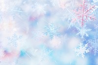 Winter snowflake overlay background backgrounds abstract vibrant color. AI generated Image by rawpixel.