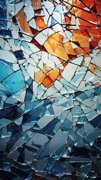  Broken glass abstract mosaic wall. AI generated Image by rawpixel.