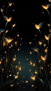  Fireflies lighting outdoors nature. AI generated Image by rawpixel.
