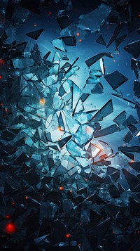  Shattered glass abstract backgrounds accessories. AI generated Image by rawpixel.