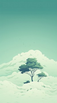  Beautiful natrue wallpaper landscape outdoors nature. AI generated Image by rawpixel.