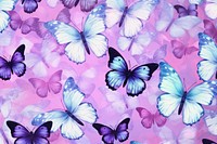 Butterfly background backgrounds pattern purple. AI generated Image by rawpixel.
