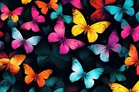  Butterfly backgrounds pattern animal. AI generated Image by rawpixel.