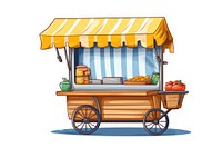 Small business vehicle cartoon food. AI generated Image by rawpixel.