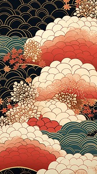  Japanese patterns art wallpaper backgrounds tranquility creativity. 