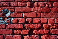 PNG Red brick wall architecture backgrounds repetition. AI generated Image by rawpixel.