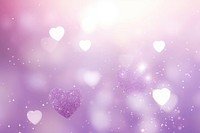  Hearts glitter backgrounds purple. AI generated Image by rawpixel.