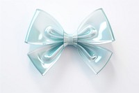 Bow icon white background accessories turquoise.