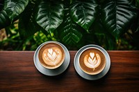 Coffee cup drink table. AI generated Image by rawpixel.
